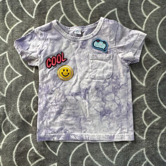 Baby Girl Multicolor Crew Neck Short/Long Sleeve Button Up Bundle Tops Sz 12M-2T - Picture 2 of 16